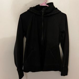 Athleta black hooded jacket